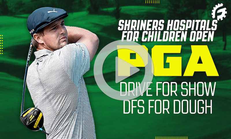 PGA Drive for Show, DFS for Dough: Shriners Hospitals for Children Open