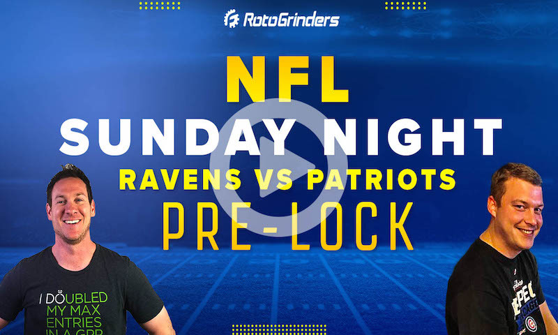 Ravens vs Patriots | Sunday Night Showdown NFL Week 10 DFS Picks