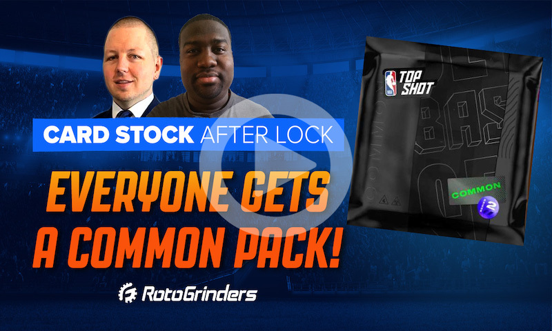 Card Stock After Lock: Everyone Gets A Common Pack!