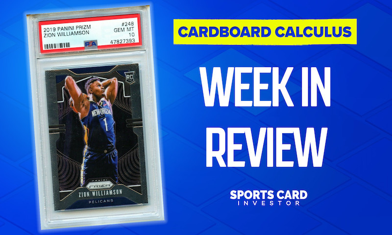 Cardboard Calculus - A Week In Review