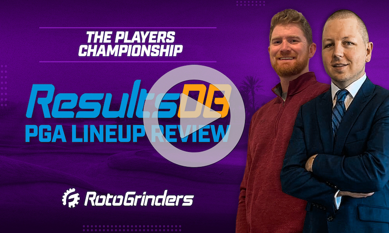 PGA DraftKings Picks and ResultsDB Review - The PLAYERS Championship