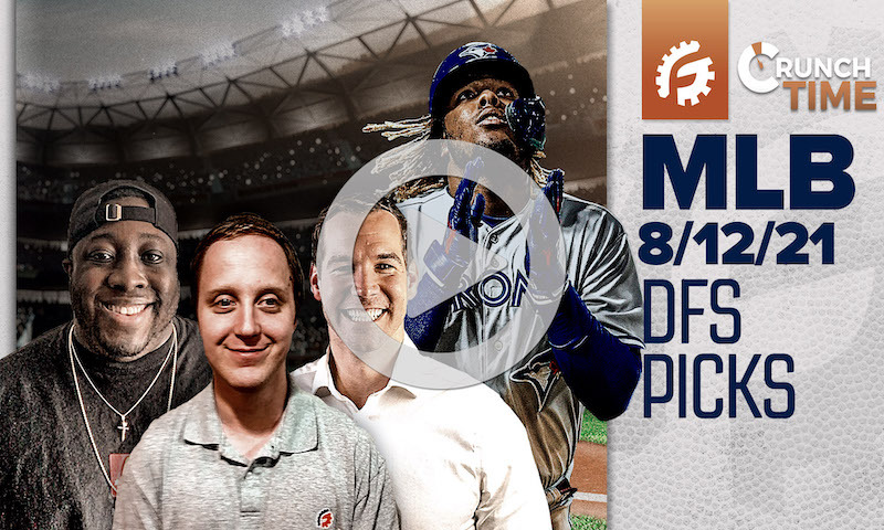 MLB PM Crunch Time - DFS Pre-Lock Show: 8/12/21