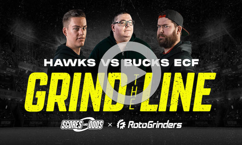 Hawks vs Bucks ECF: Grind The Line - Live Sports Betting Showdown