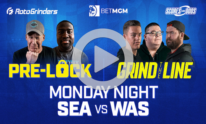 NFL Week 12 Monday Night Football Pre-Lock & Live Betting Show: SEA vs WAS