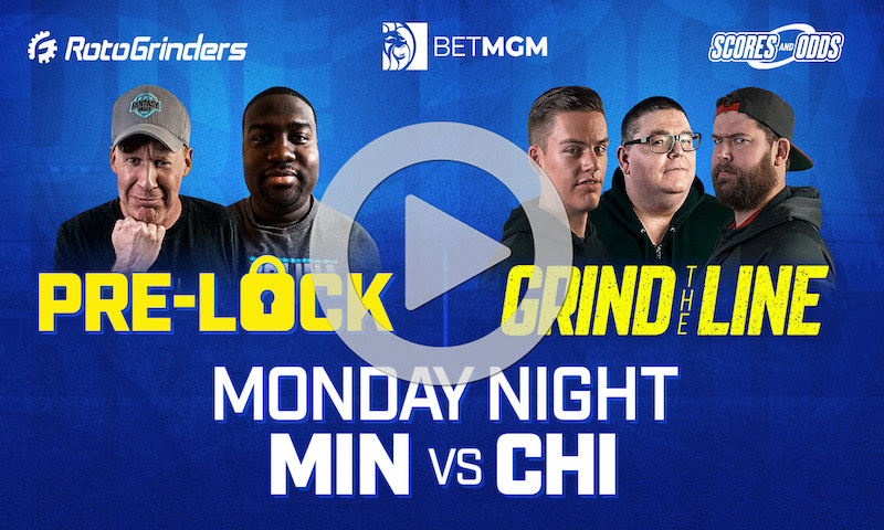 NFL Week 15 Monday Night Football Pre-Lock & Live Betting Show: MIN vs CHI