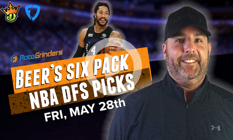 DraftKings and FanDuel NBA Six-Pack: 5/28/21