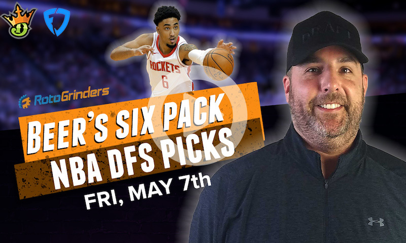 DraftKings and FanDuel NBA Six-Pack: 5/7/21