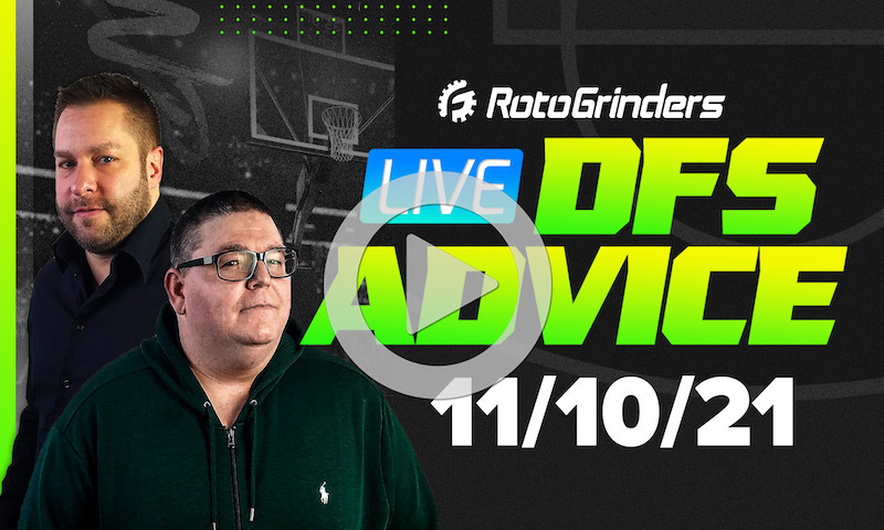 GrindersLive - 11/10/21 NBA DFS Picks & Strategy