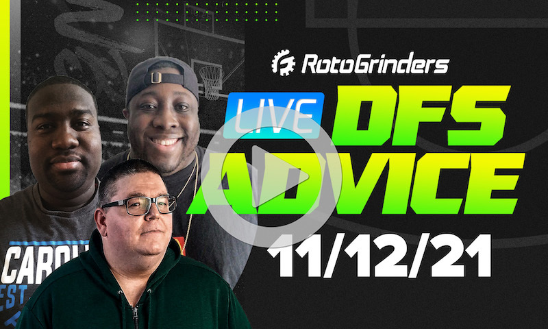 GrindersLive - 11/12/21 NBA DFS Picks & Strategy