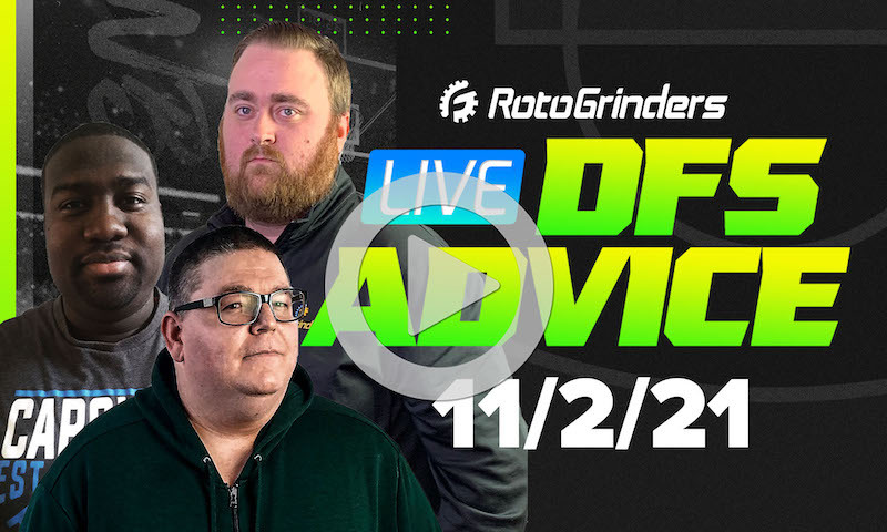 GrindersLive - 11/2/21 NBA DFS Picks & Strategy