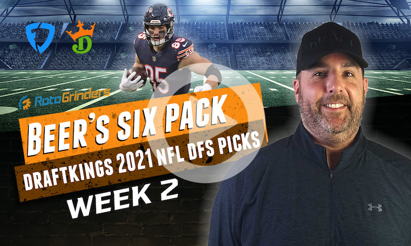 DraftKings and FanDuel NFL Six-Pack: Week 2