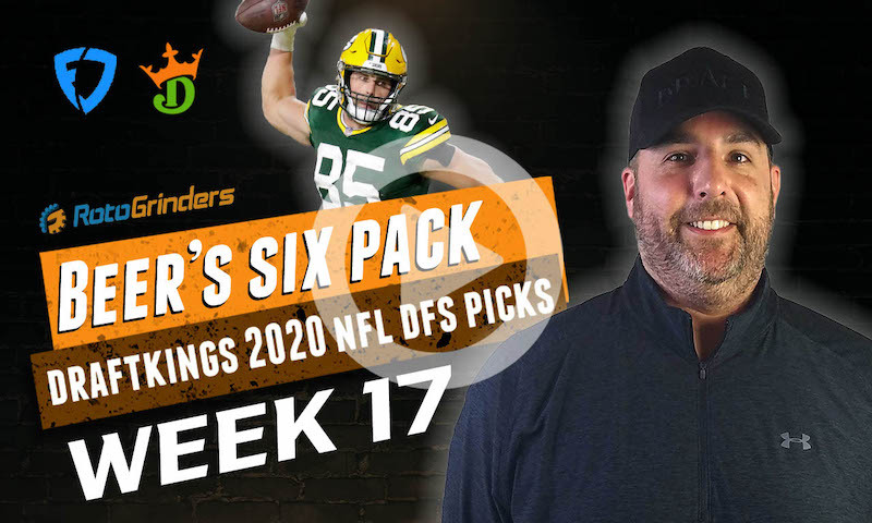 DraftKings and FanDuel NFL Six-Pack: Week 17