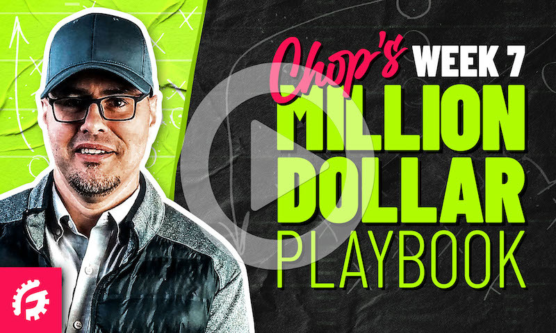 HeadChopper's Premium $1M Playbook: NFL Week 7