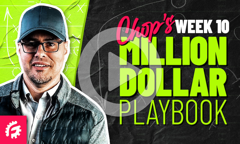 HeadChopper's Premium $1M Playbook: NFL Week 10