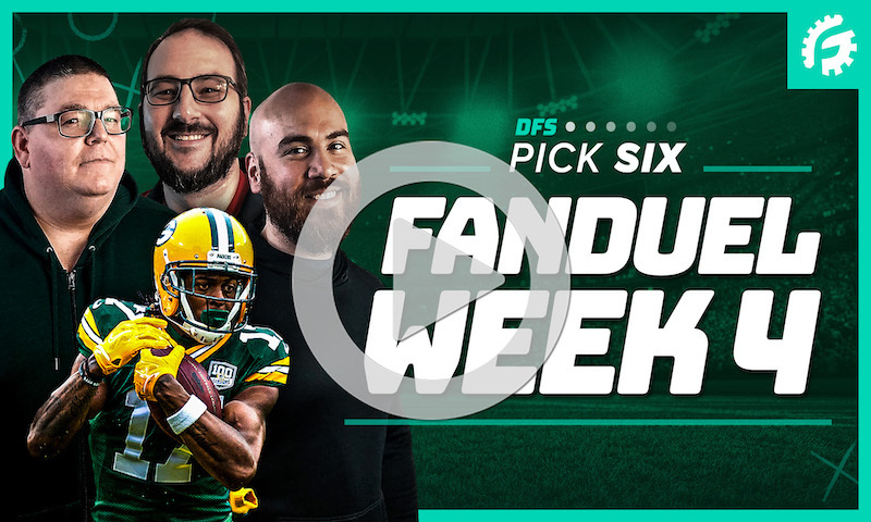 NFL Week 4 - FanDuel DFS Pick 6 Show