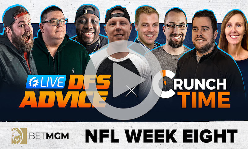 GrindersLive - Week 8 NFL DFS Picks & Strategy