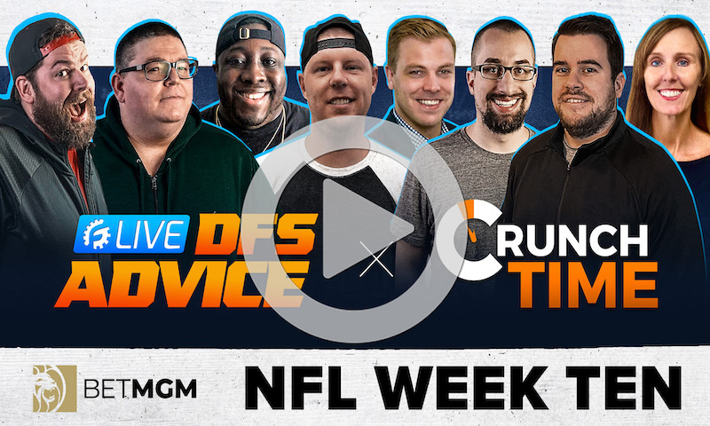 GrindersLive - Week 10 NFL DFS Picks & Strategy