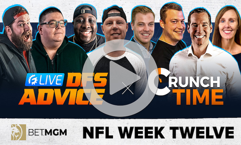 GrindersLive - Week 12 NFL DFS Picks & Strategy