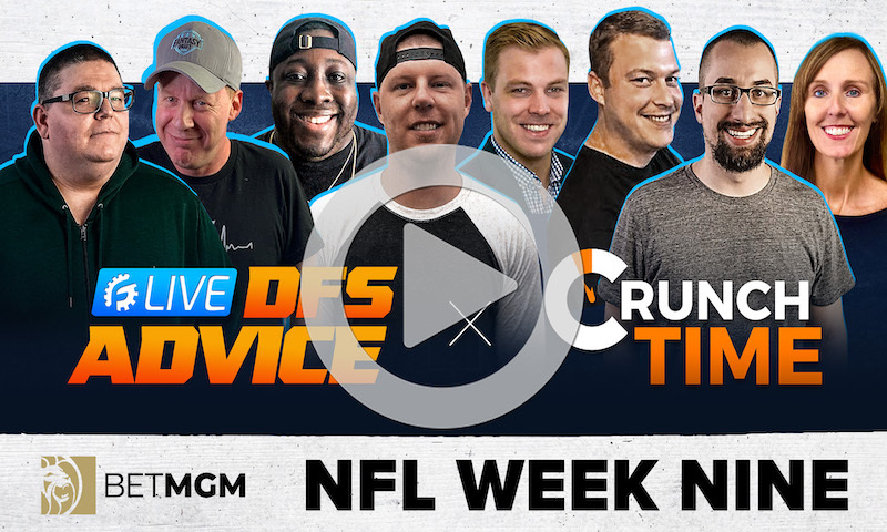 GrindersLive - Week 9 NFL DFS Picks & Strategy
