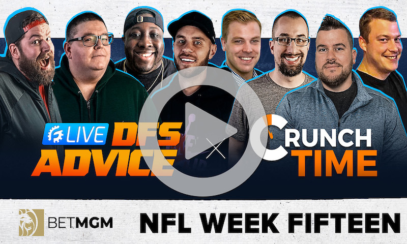 GrindersLive - Week 15 NFL DFS Picks & Strategy