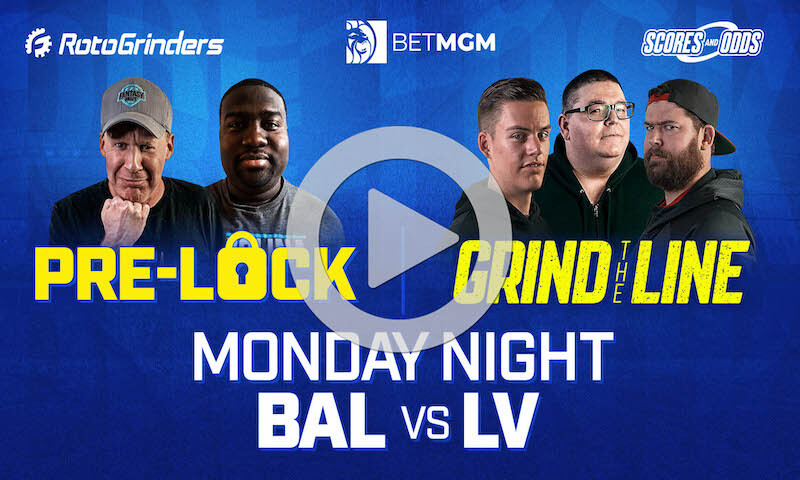 NFL Week 1 Monday Night Football Pre-Lock & Live Betting Show: BAL vs LVR