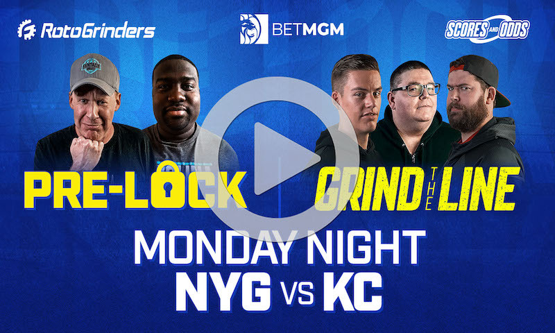 NFL Week 8 Monday Night Football Pre-Lock & Live Betting Show: NYG vs KC