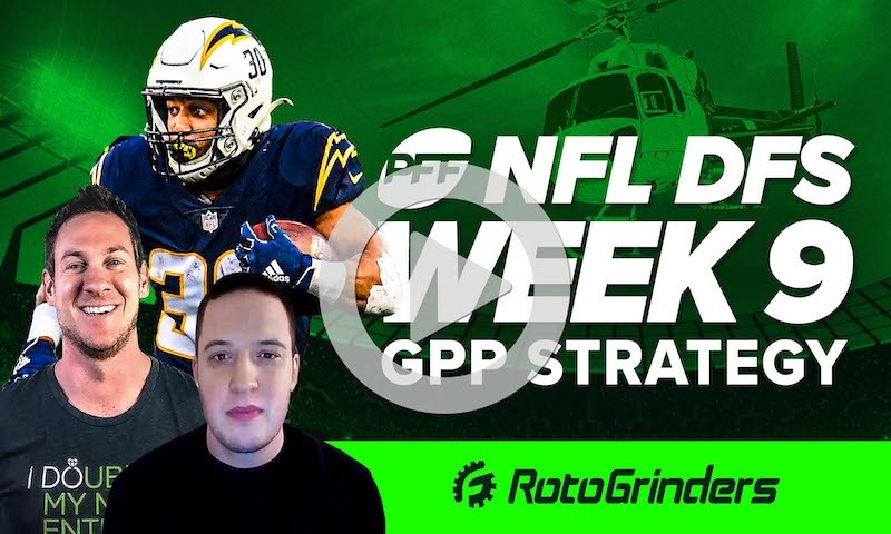 NFL DFS Week 9: Pro Football Focus