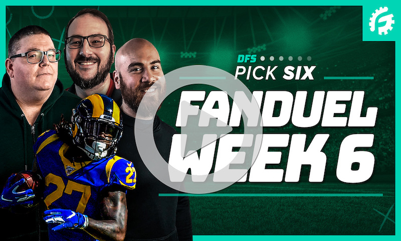 NFL Week 6 - FanDuel DFS Pick 6 Show