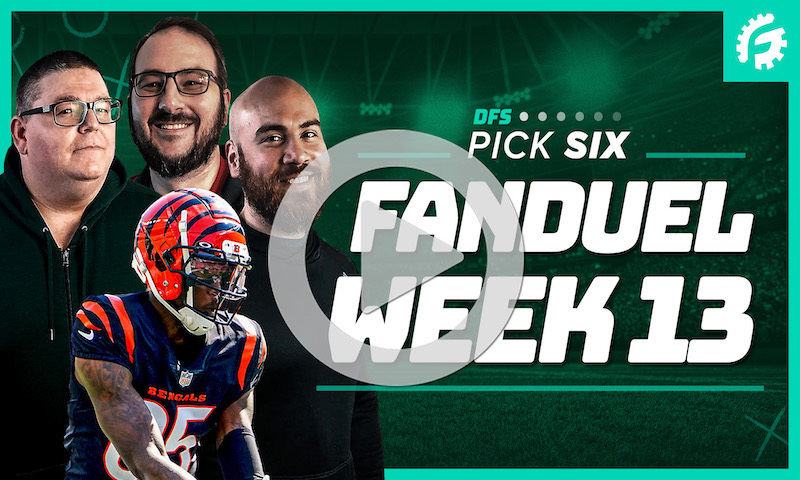 NFL Week 13 - FanDuel DFS Pick 6 Show