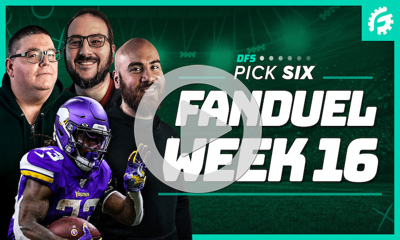 NFL Week 16 - FanDuel DFS Pick 6 Show