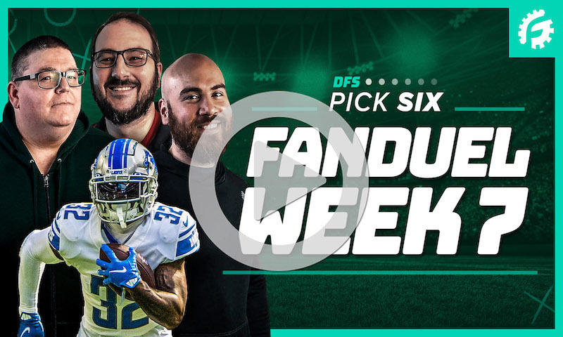 NFL Week 7 - FanDuel DFS Pick 6 Show