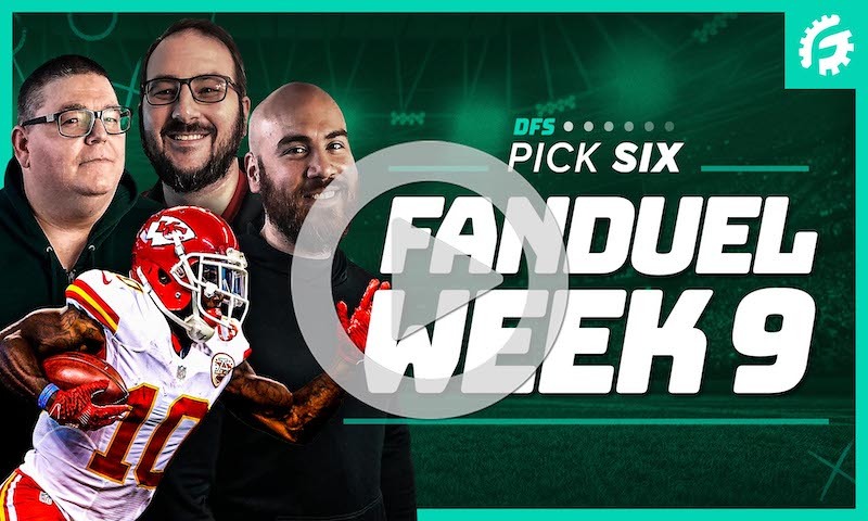 NFL Week 9 - FanDuel DFS Pick 6 Show