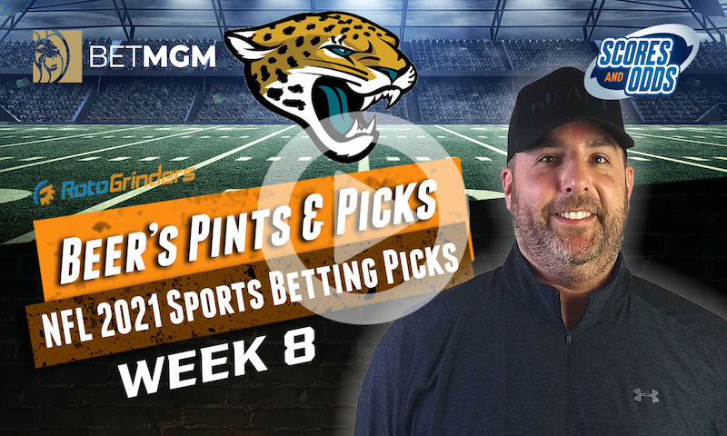 NFL Week 8 Sports Bets Presented by BetMGM | Pints & Picks
