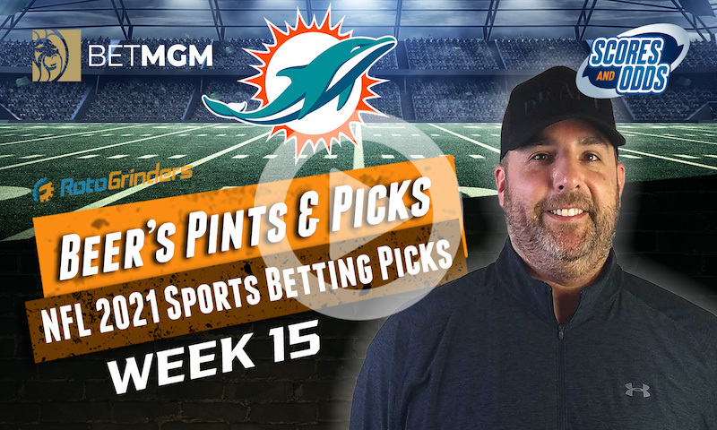 NFL Week 15 Sports Bets Presented by BetMGM | Pints & Picks