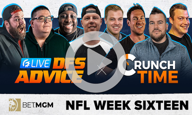 GrindersLive - Week 16 NFL DFS Picks & Strategy