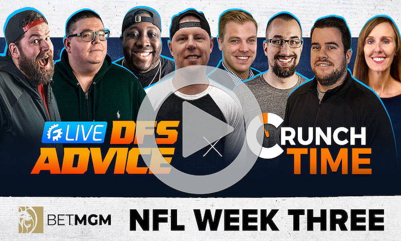 GrindersLive - Week 3 NFL DFS Picks & Strategy