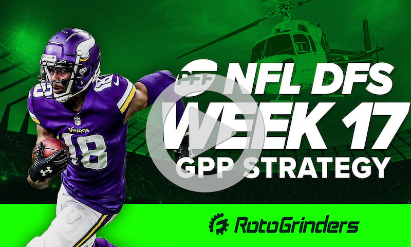 DraftKings NFL DFS Week 17 GPP Strategy: Pro Football Focus - RotoGrinders