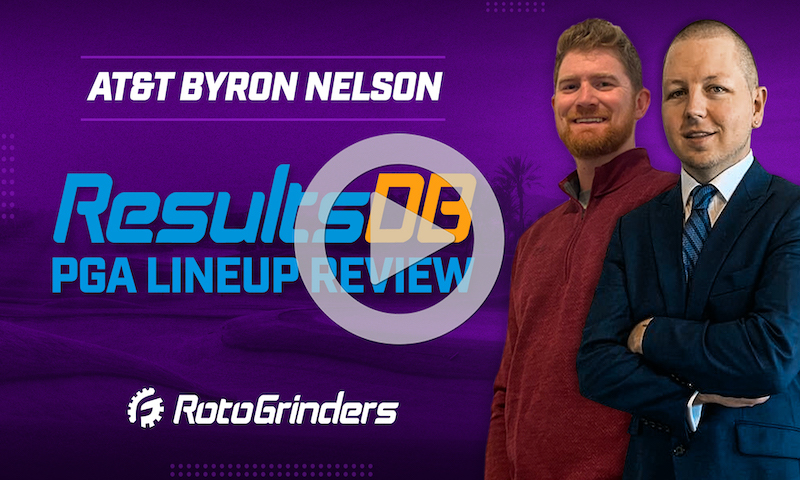 PGA DraftKings Picks and ResultsDB Review - AT&T Byron Nelson