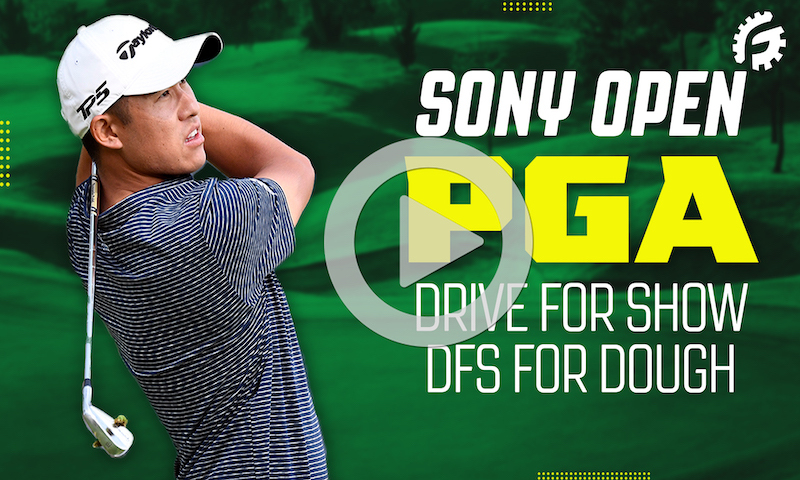 Drive For Show, DFS For Dough: Sony Open