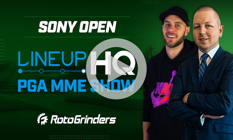 PGA LineupHQ Build Show - 2021 Sony Open