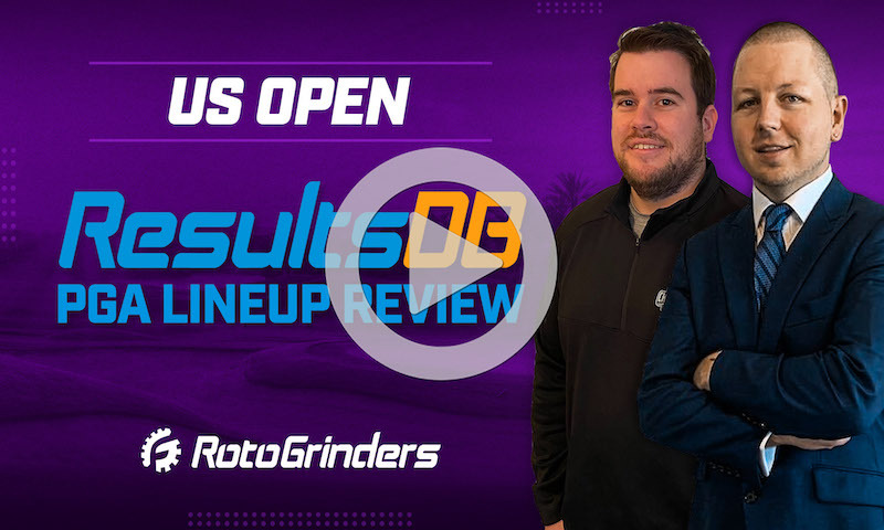 PGA DraftKings Picks and ResultsDB Review - US Open
