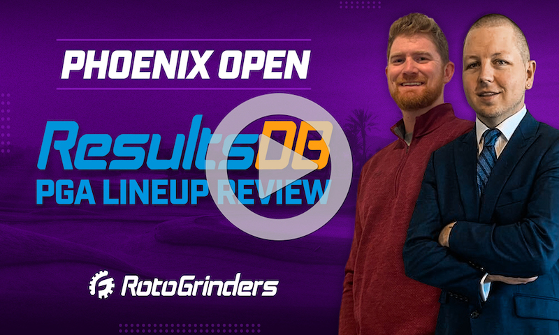 PGA DraftKings Picks and ResultsDB Review - Phoenix Open