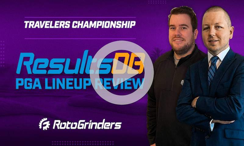 PGA DraftKings Picks and ResultsDB Review - Travelers Championship