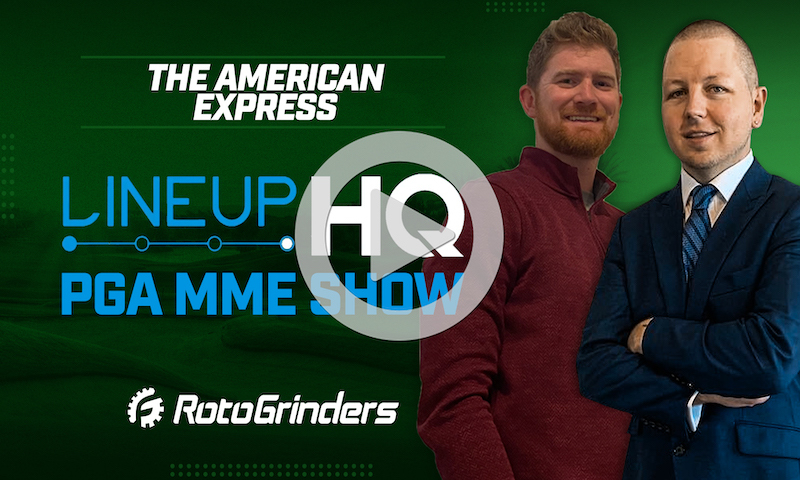 PGA LineupHQ Build Show - 2021 The American Express