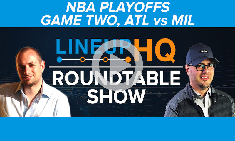 Premium NBA LineupHQ Roundtable: Game 2, ATL vs MIL