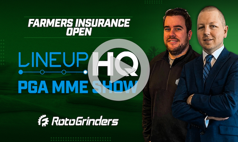 PGA LineupHQ Build Show - Farmers Insurance Open