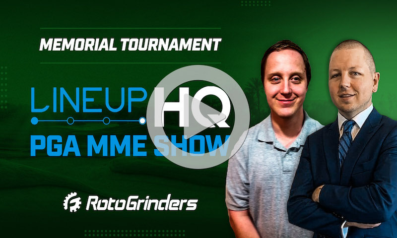 PGA LineupHQ Build Show - Memorial Tournament