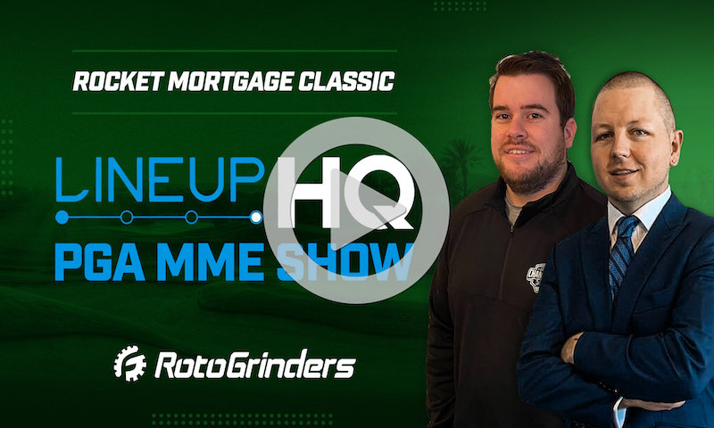 PGA LineupHQ Build Show - Rocket Mortgage Classic