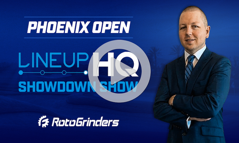 Premium PGA Final Round Showdown Lineup Builder: Phoenix Open