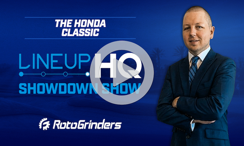 Premium PGA Final Round Showdown Lineup Builder: The Honda Classic